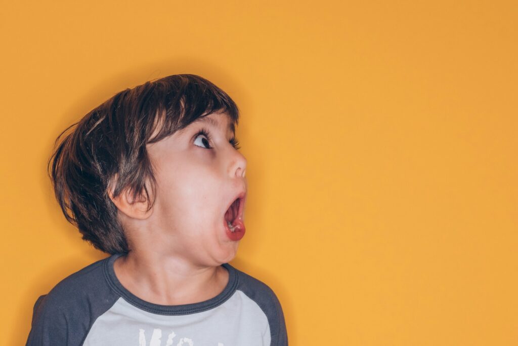Child speaking